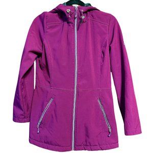 ZeroxPosur Womens Jacket (Fleece Inside) Size S, Purple